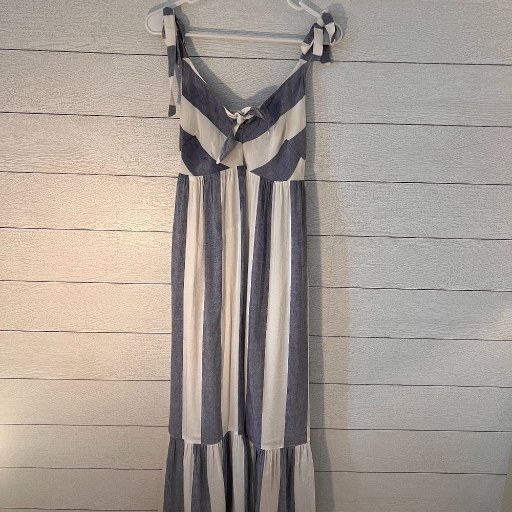 Rugby Beach Stripe Maxi Dress